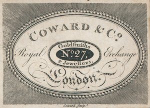 Tarjeta comercial, Coward & Co de English School