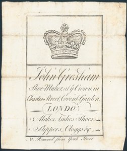 Tarjeta comercial, John Gresham de English School