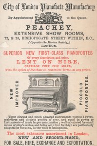Tarjeta comercial, Peachey de English School
