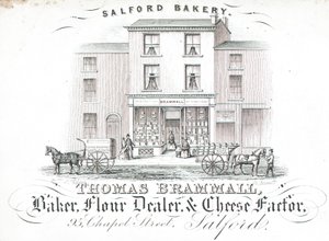 Tarjeta comercial, Thomas Brammall de English School