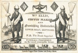 Tarjeta comercial, William Ellis