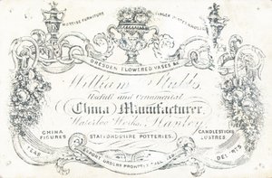 Tarjeta comercial, William Stubbs