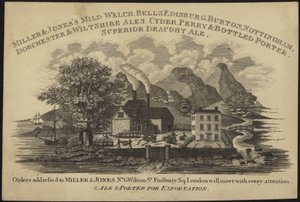 Tarjeta comercial de Miller & Jones de English School