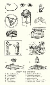 Letreros comerciales: Artistas y ópticos