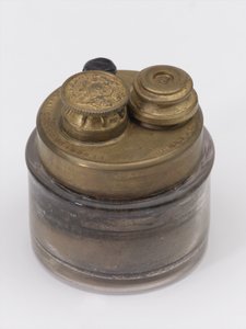Tintero de viaje, c.1815 de English School