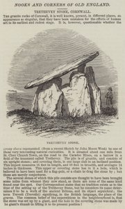 Piedra de Trethevey, Cornualles