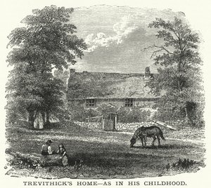 Hogar de Trevithick, como en su infancia de English School