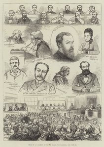 Juicio de G H Lamson, en el Old Bailey, por Envenenamiento