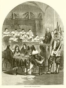 Juicio de Lord William Russell de English School