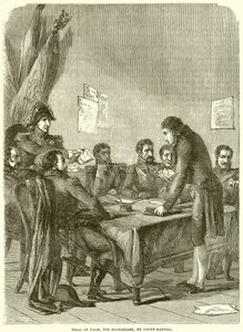 Juicio de Palm, el librero, por consejo de guerra de English School