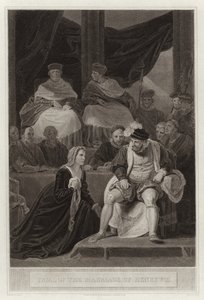 Juicio del matrimonio de Enrique VIII de English School