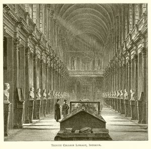 Biblioteca del Trinity College, interior de English School