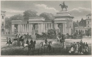 Arco de Triunfo, Hyde Park Corner, Londres de English School