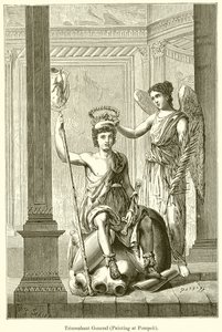 General triunfante (Pintura en Pompeya) de English School