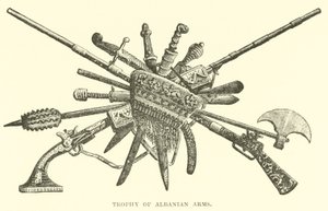 Trofeo de armas albanesas de English School