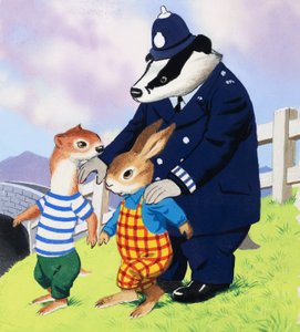 Tufty y el policía tejón de English School