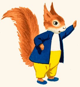Tufty la ardilla de seguridad vial