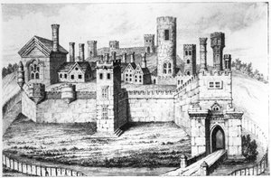 Castillo de Tutbury de English School