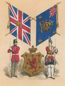 Vigésimo primero, o Royal North British Fusiliers de English School