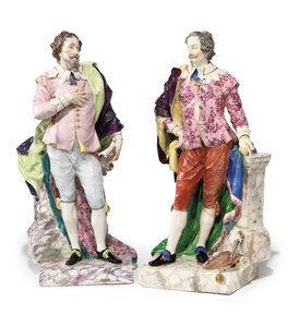 Dos Figuras Históricas de Caballeros