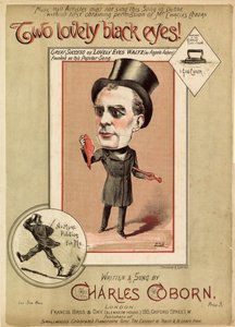 ¡Dos hermosos ojos negros! - escrito y cantado por Charles Coborn de English School