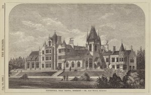 Tyntesfield, cerca de Bristol, Somerset, Sr. John Norton, Arquitecto de English School