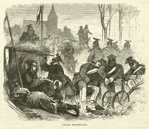 Reunión de Ulanos, septiembre 1870 de English School