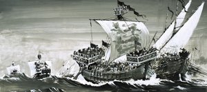 Barcos de cruzados no identificados de English School