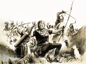 Escena de batalla no identificada