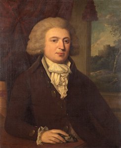 Caballero desconocido con una muestra mineral, c.1790 de English School