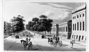 Unter den Linden, de San Petersburgo: Un Diario de Viajes hacia y desde esa Capital por A.B. Granville, publicado en 1828 de English School