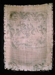Diseño de bordado no utilizado para respaldo y brazos de asiento de English School