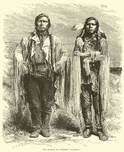Indios Ute del Oeste de Colorado de English School