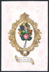 Tarjeta de felicitación del Día de San Valentín