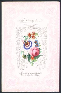 Tarjeta de felicitación del Día de San Valentín de English School