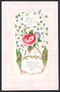 Tarjeta de felicitación del Día de San Valentín de English School