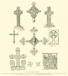 Varias formas de Cruces de English School