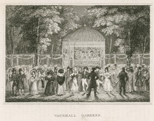 Jardines de Vauxhall, Londres de English School