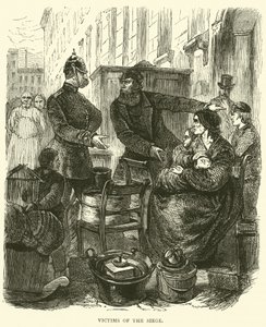 Víctimas del asedio, febrero 1871 de English School