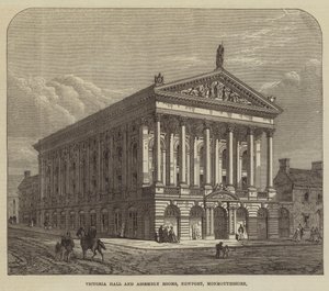 Victoria Hall y Salas de Asamblea, Newport, Monmouthshire de English School