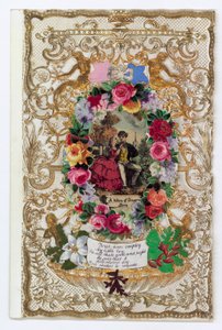 Tarjeta de San Valentín Victoriana (multimedia) de English School