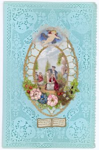 Tarjeta de San Valentín Victoriana (multimedia) de English School