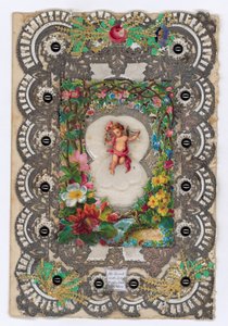 Tarjeta de San Valentín Victoriana de English School