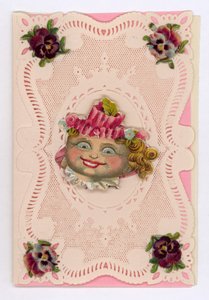 Tarjeta de San Valentín Victoriana de English School