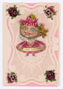 Tarjeta de San Valentín Victoriana