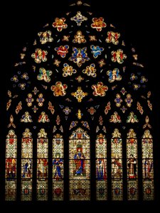 Ventana victoriana de English School