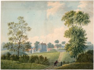 Vista en la parte trasera de Kilburn Wells de English School
