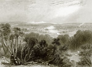 Vista desde Pfaffenhofen, cerca de Viena