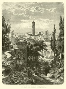 Vista desde el Giardino Giusti, Verona de English School