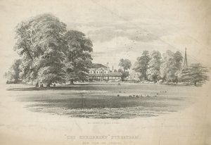 Vista desde los terrenos de The Shrubbery de English School